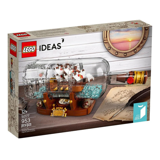 לגו 92177 ספינה בבקבוק (Lego 92177 Ship in a Bottle) - צעצועים ילדים ודרקונים