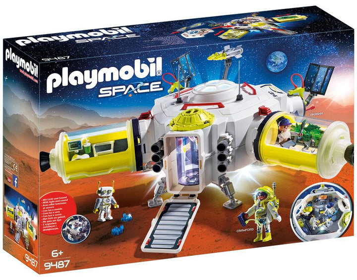 Playmobil 9487 - פליימוביל 9487 תחנת חלל מאדים - צעצועים ילדים ודרקונים
