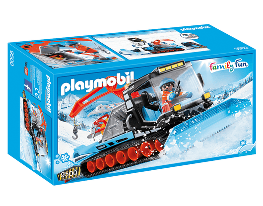 playmobil 9500 - פליימוביל 9500 מפלסת שלג - צעצועים ילדים ודרקונים