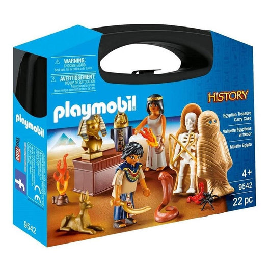 פליימוביל 9542 מזוודה אוצרות הפרעונים - Playmobil 9542 - צעצועים ילדים ודרקונים