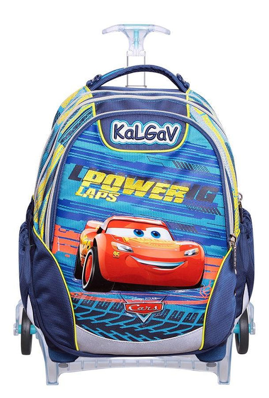 תיק קל גב X-Bag Trolley - Cars כחול - צעצועים ילדים ודרקונים