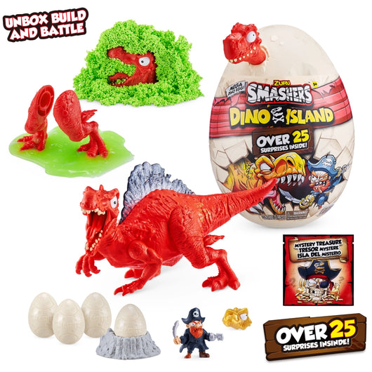 סמאשרס ביצה ענקית עונה 5 אי הדינוזאורים - SMASHERS - צעצועים ילדים ודרקונים