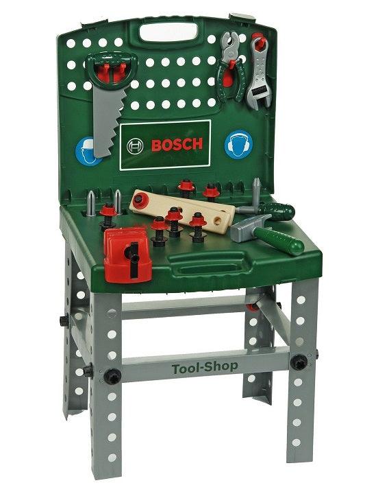 שולחן כלי עבודה מפואר כולל כלים BOSCH Tool Shop - צעצועים ילדים ודרקונים