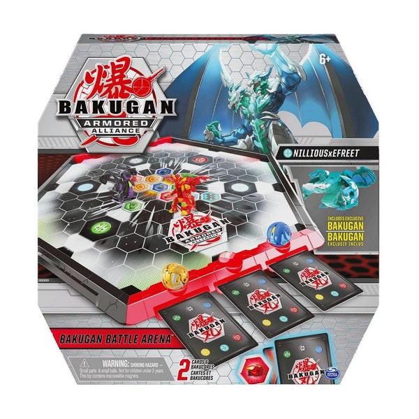 בקוגן זירת לחימה - Bakugan Battle Arena Nillious X Efreet - צעצועים ילדים ודרקונים