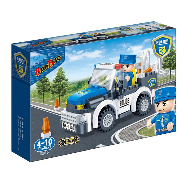 בנבאו ג'יפ משטרתי - Banbao - צעצועים ילדים ודרקונים