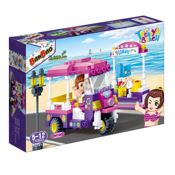 בנבאו עמדת שתיה וקטנוע בים - Banbao - צעצועים ילדים ודרקונים