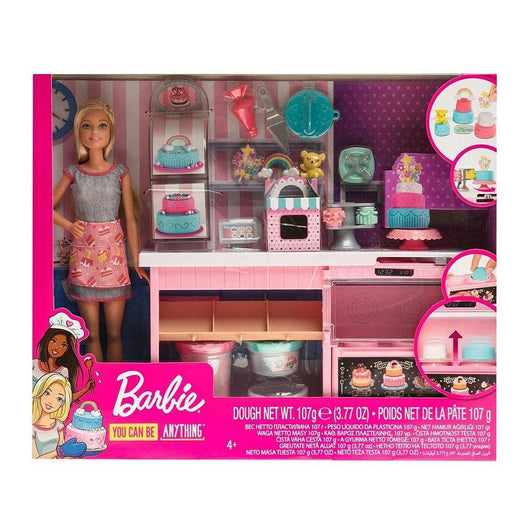 ברבי סט עיצוב עוגות - Barbie - צעצועים ילדים ודרקונים