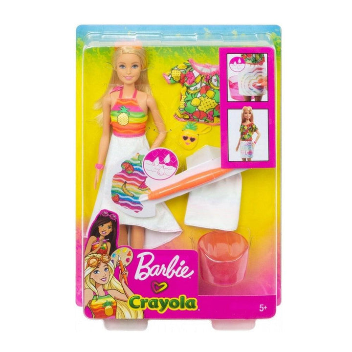 בובת ברבי עם בגד משנה צבע במים - Barbie - צעצועים ילדים ודרקונים
