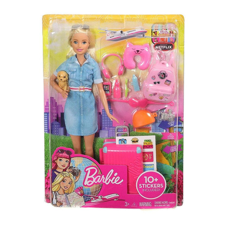 בובת ברבי יוצאת לחופשה - Barbie - צעצועים ילדים ודרקונים