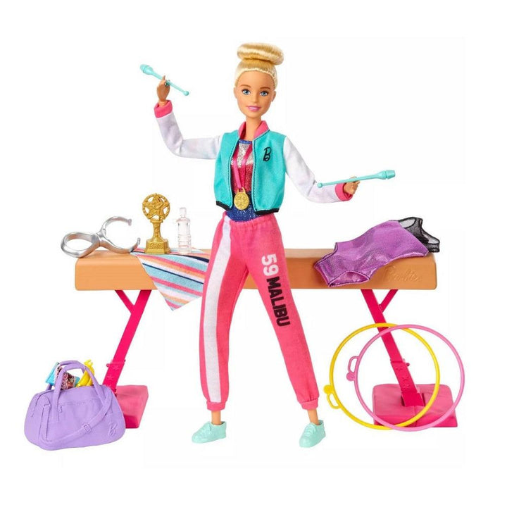 בובת ברבי מתעמלת אומנותית - Barbie - צעצועים ילדים ודרקונים