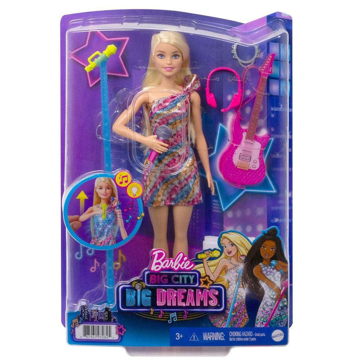 ברבי שרה עם גיטרה - Barbie - צעצועים ילדים ודרקונים
