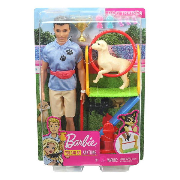 בובת קן מאלף כלבים - Barbie - צעצועים ילדים ודרקונים