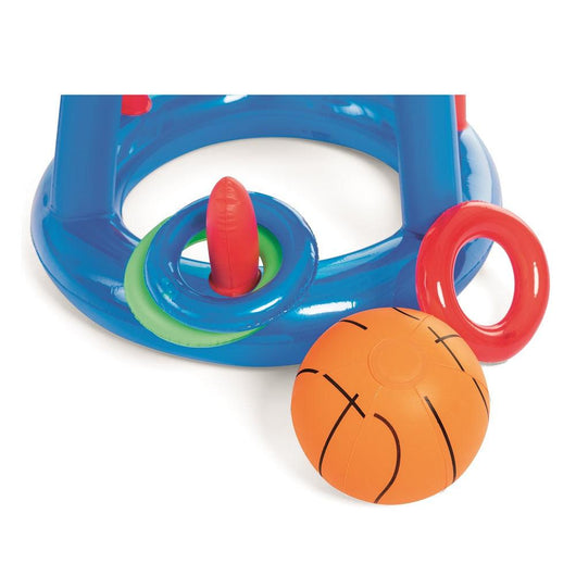 ערכת כדורסל מתנפחת צפה למים - BestWay - צעצועים ילדים ודרקונים