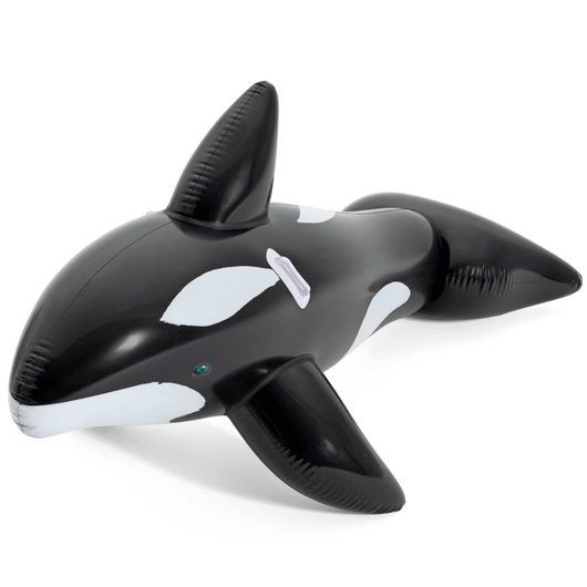 לוויתן שחור לרכיבה - BestWay - צעצועים ילדים ודרקונים