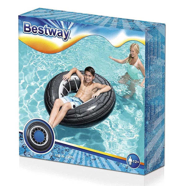 גלגל ים טייר שחור - BestWay - צעצועים ילדים ודרקונים