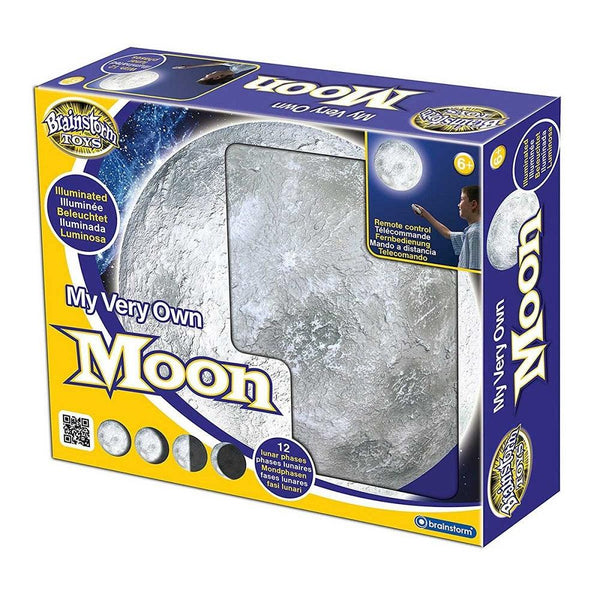 דמוי ירח מאיר ומיוחד עם שלט מבית Brainstorm - צעצועים ילדים ודרקונים