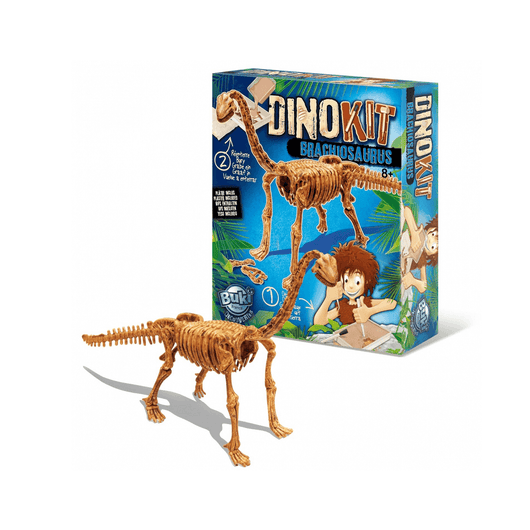 ערכת ארכיאולוגיה לחפירת שלד דינוזאור ברכיוזאורוס מבית Buki france - צעצועים ילדים ודרקונים