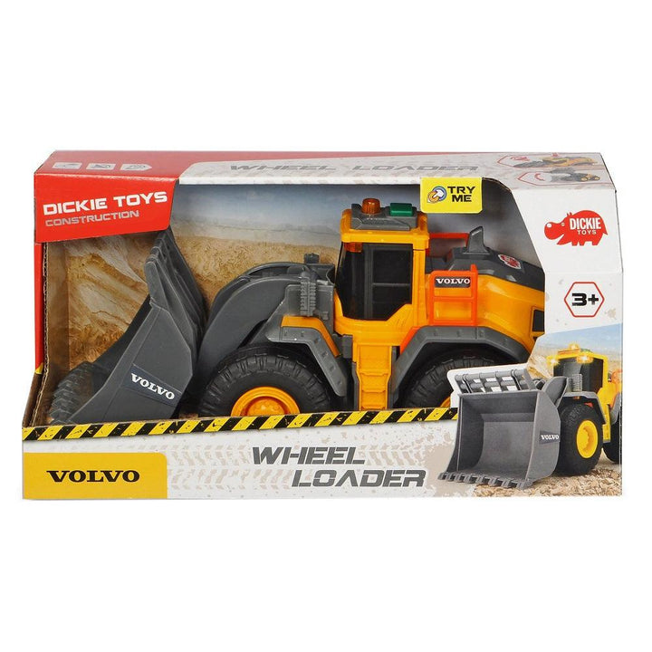 טרקטור וולוו כולל אורות וצלילים - Dickie Toys - צעצועים ילדים ודרקונים