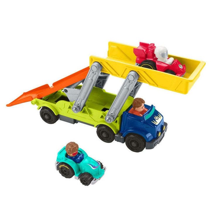 ליטל פיפל נושאת מכוניות - Fisher Price - צעצועים ילדים ודרקונים