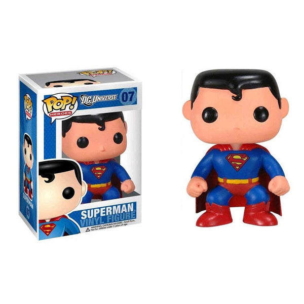 בובת פופ סופרמן קלאסי - Funko Pop 07 Superman - צעצועים ילדים ודרקונים
