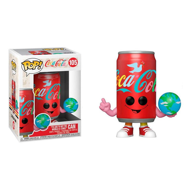 בובת פופ פחית קוקה קולה - Funko Pop 105 Coca Cola Can - צעצועים ילדים ודרקונים