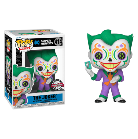 בובת פופ הג'וקר זוהר בחושך - Funko Pop 414 The Joker Special Edition - צעצועים ילדים ודרקונים