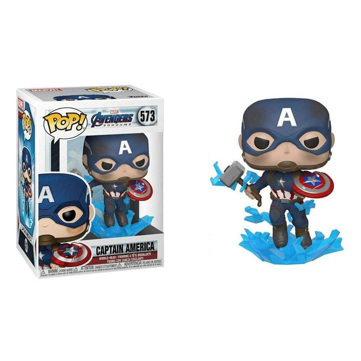 בובת פופ קפטן אמריקה - Funko Pop 573 Captain America - צעצועים ילדים ודרקונים