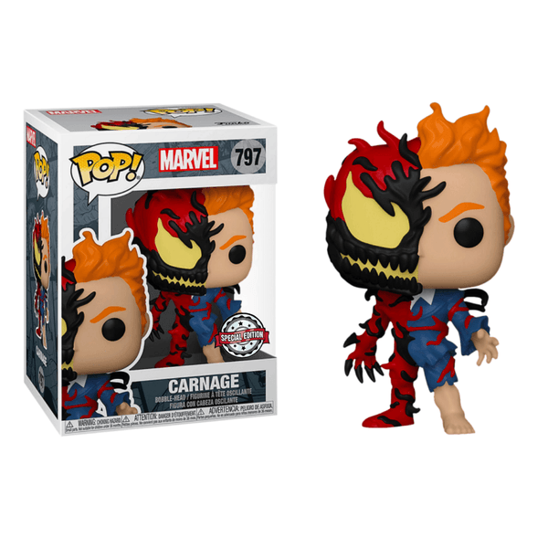 בובת פופ קרנג' מהדורה מיוחדת- Funko Pop 797 Carnage Special Edition - צעצועים ילדים ודרקונים