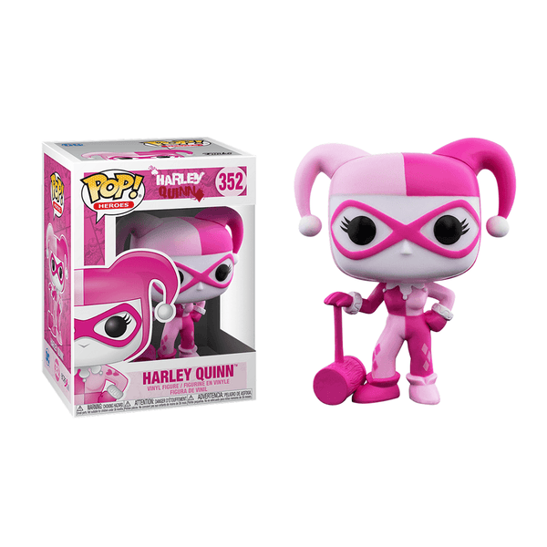 בובת פופ הארלי קווין ורודה - Funko Pop Pink Harley Quinn 352 - צעצועים ילדים ודרקונים