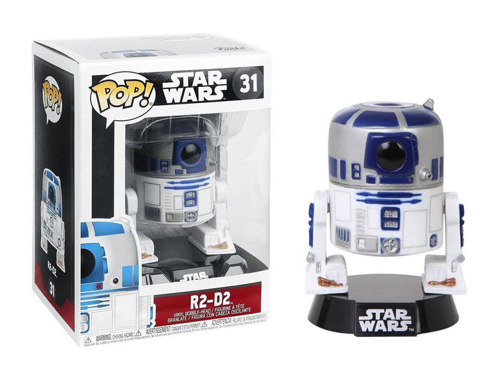 בובת פופ מלחמת הכוכבים - Funko Pop R2-D2 31 - צעצועים ילדים ודרקונים