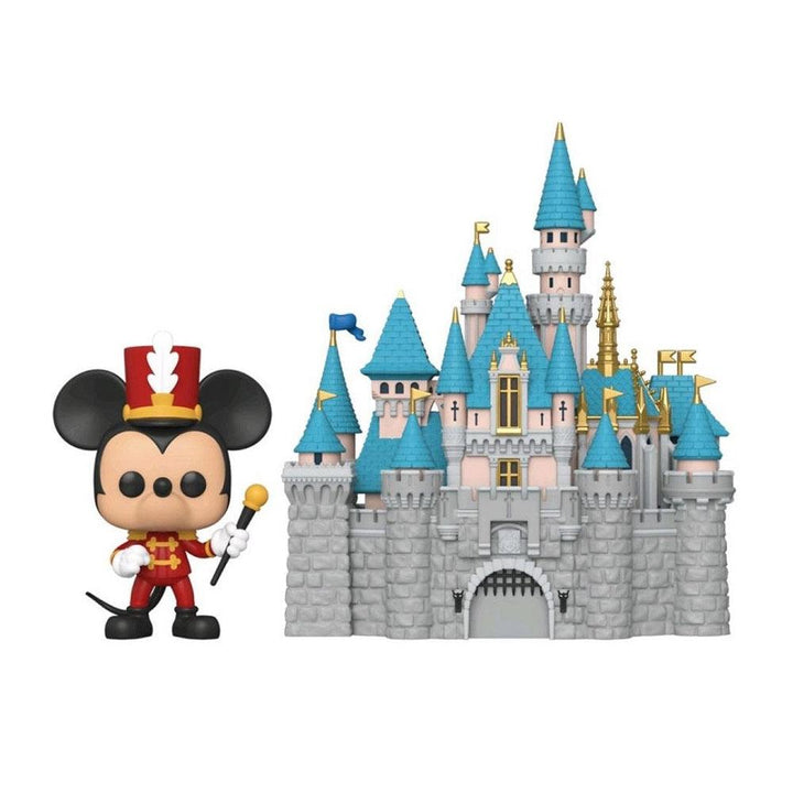 סט פופ הטירה של היפהפיה הנרדמת כולל בובת פופ מיקי מאוס - Funko Pop Sleeping Beauty Castle And Mickey Mouse 21 - צעצועים ילדים ודרקונים