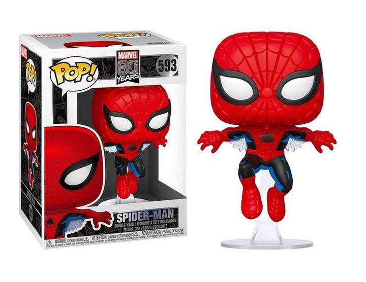 בובת פופ ספיידרמן - Funko Pop Spider-Man 593 - צעצועים ילדים ודרקונים