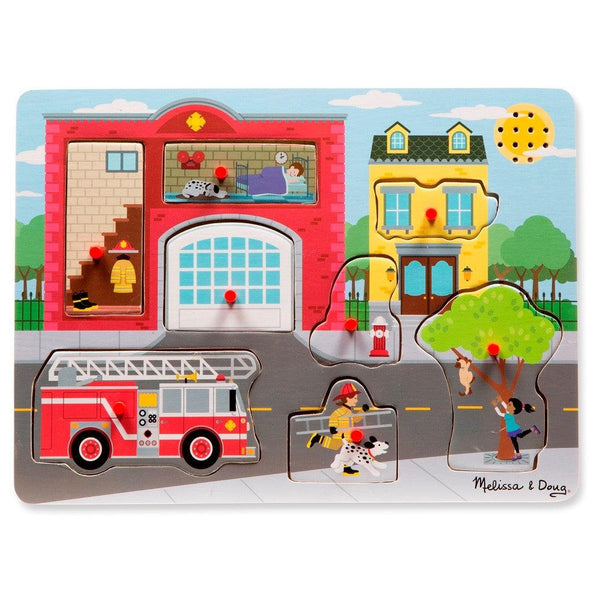 פאזל צלילים- מכבי אש מבית Melissa and Doug - צעצועים ילדים ודרקונים