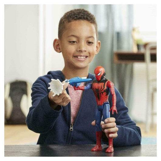 ספיידרמן עם אביזרים להחלפה - Hasbro - צעצועים ילדים ודרקונים
