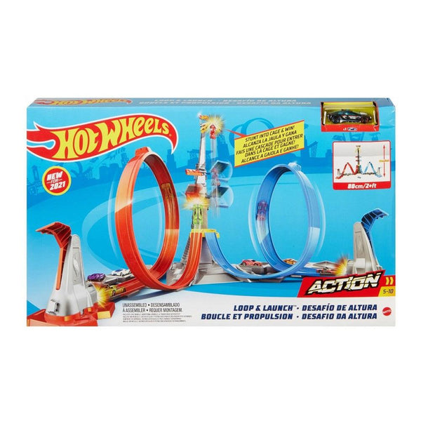 הוט ווילס מסלול מכוניות שגר ותפוס - Hot Wheels - צעצועים ילדים ודרקונים