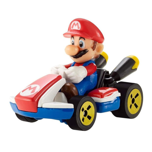 מכונית מירוץ מריו קארט מגוון דמויות - Hot Wheels - צעצועים ילדים ודרקונים