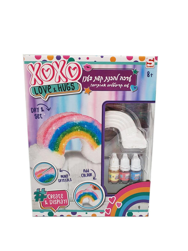 ערכה להכנת קשת בענן עם קריסטלים - צעצועים ילדים ודרקונים