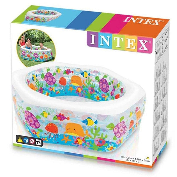 בריכה מתנפחת מחומשת מבית INTEX - צעצועים ילדים ודרקונים