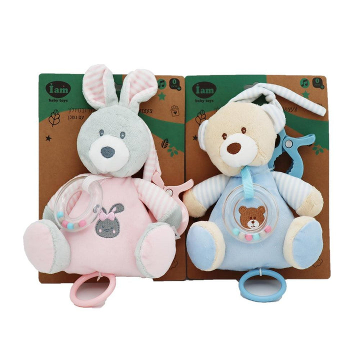צעצוע לעגלה דובי מנגן - Iam Baby - צעצועים ילדים ודרקונים
