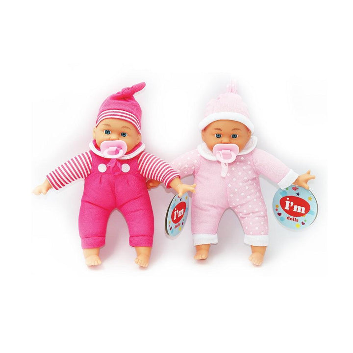 בובה רכה עם מוצץ - Iam Dolls - צעצועים ילדים ודרקונים