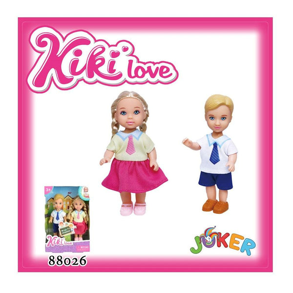 בובת קיקי עם חבר - KIKI - צעצועים ילדים ודרקונים