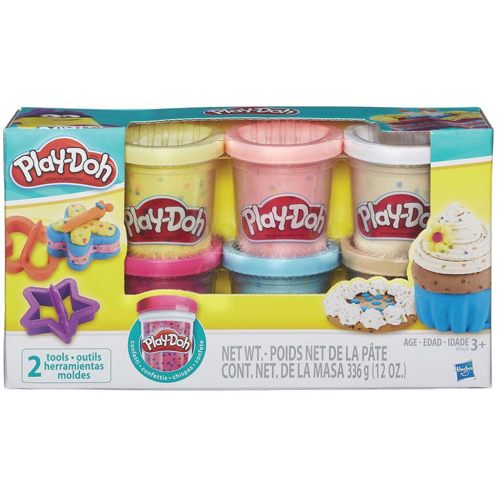 פליידו ערכת 6 בצקים פסטל - Play-Doh Hasbro - צעצועים ילדים ודרקונים