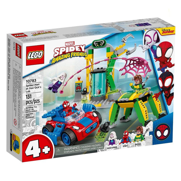 לגו ספיידרמן במעבדה של אוק (LEGO 10783 Spider-Man at Doc Ock's Lab) - צעצועים ילדים ודרקונים