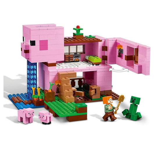 לגו מיינקראפט 21170 בית החזיר - LEGO 21170 The Pig House (Minecraft) - צעצועים ילדים ודרקונים