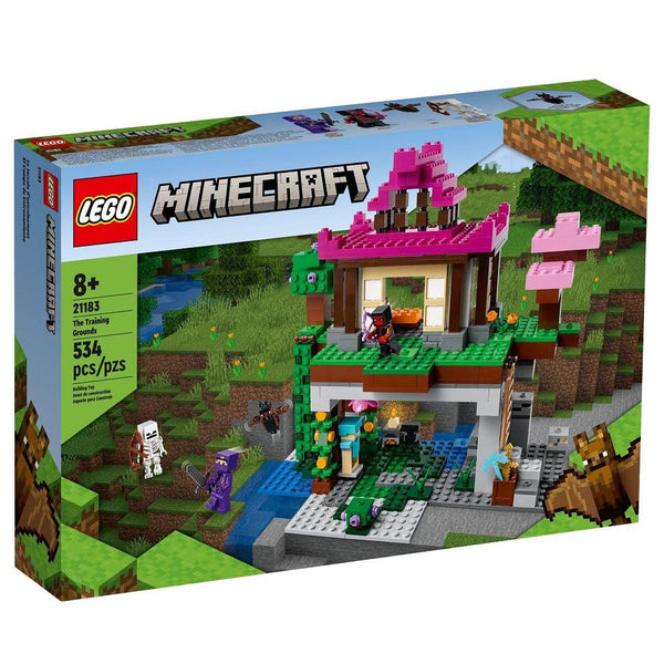 לגו מיינקראפט מחנה האימונים (LEGO 21183 The Training Grounds Minecraft) - צעצועים ילדים ודרקונים