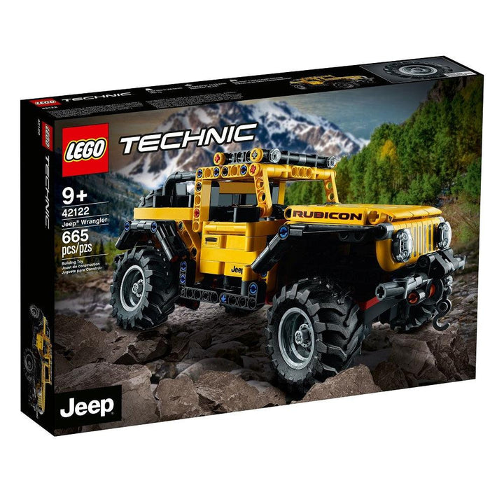 לגו טכניק 42122 גי'פ רנגלר - LEGO 42122 Jeep Wrangler (Technic) - צעצועים ילדים ודרקונים