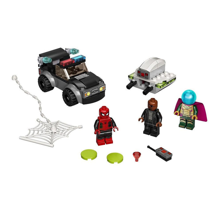 לגו ספיידרמן נגד הרחפנים של מיסטיריו (LEGO 76184 SpiderMan vs. Mysterio's Drone Attack) - צעצועים ילדים ודרקונים