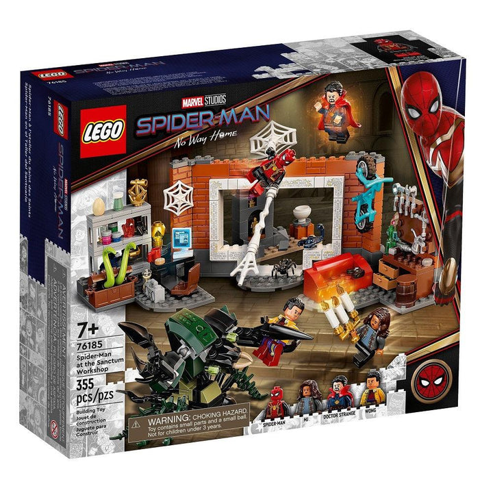 לגו ספיידרמן הסדנה במרתף (LEGO 76185 SpiderMan at the Sanctum Workshop) - צעצועים ילדים ודרקונים