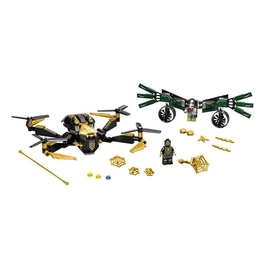 לגו ספיידרמן דו קרב הרחפנים (LEGO 76195 SpiderMan's Drone Duel) - צעצועים ילדים ודרקונים