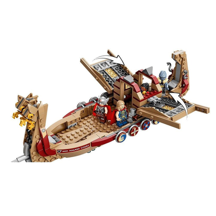 לגו מארוול ספינת העזים (LEGO 76208 The Goat Boat) - צעצועים ילדים ודרקונים